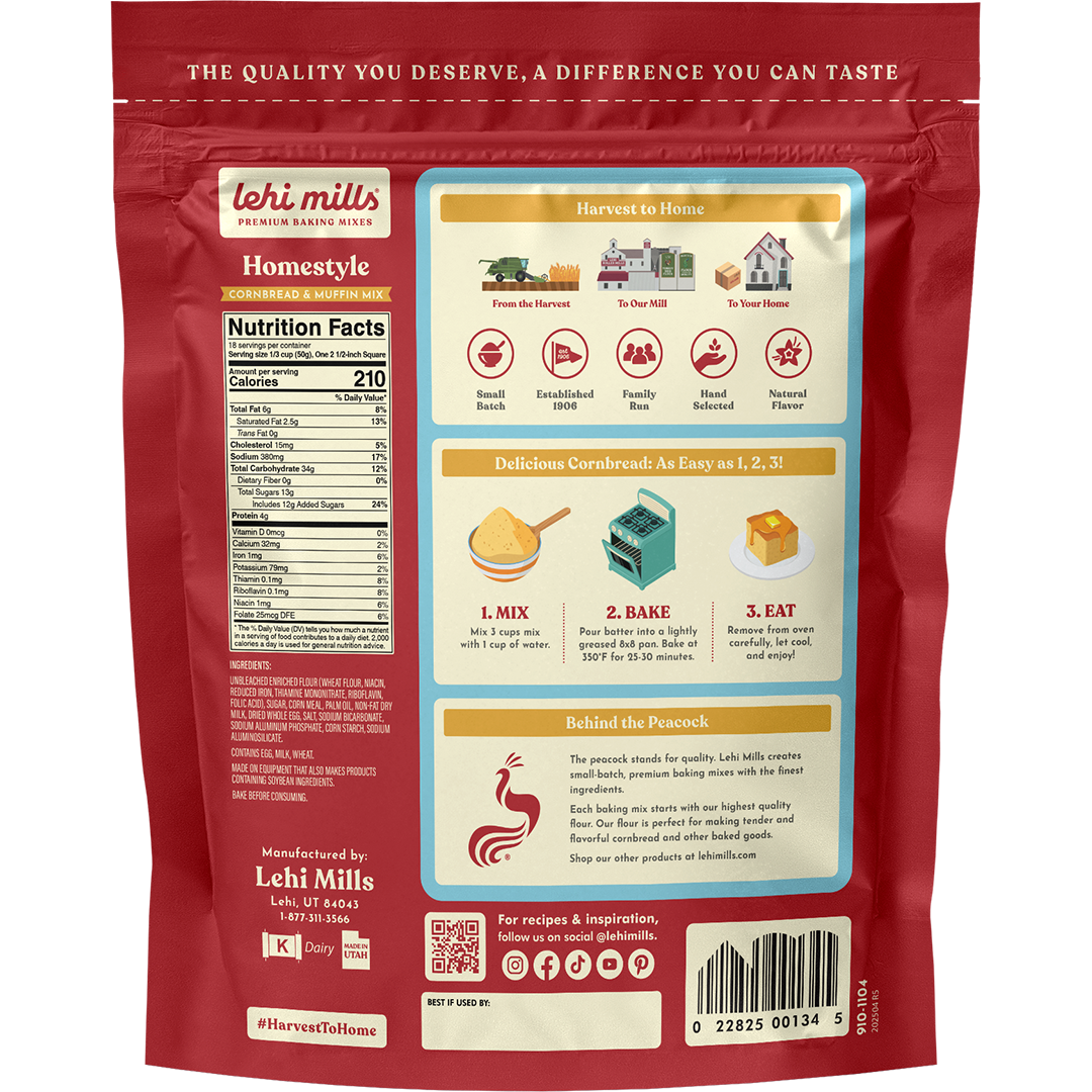Homestyle Cornbread & Muffin Mix