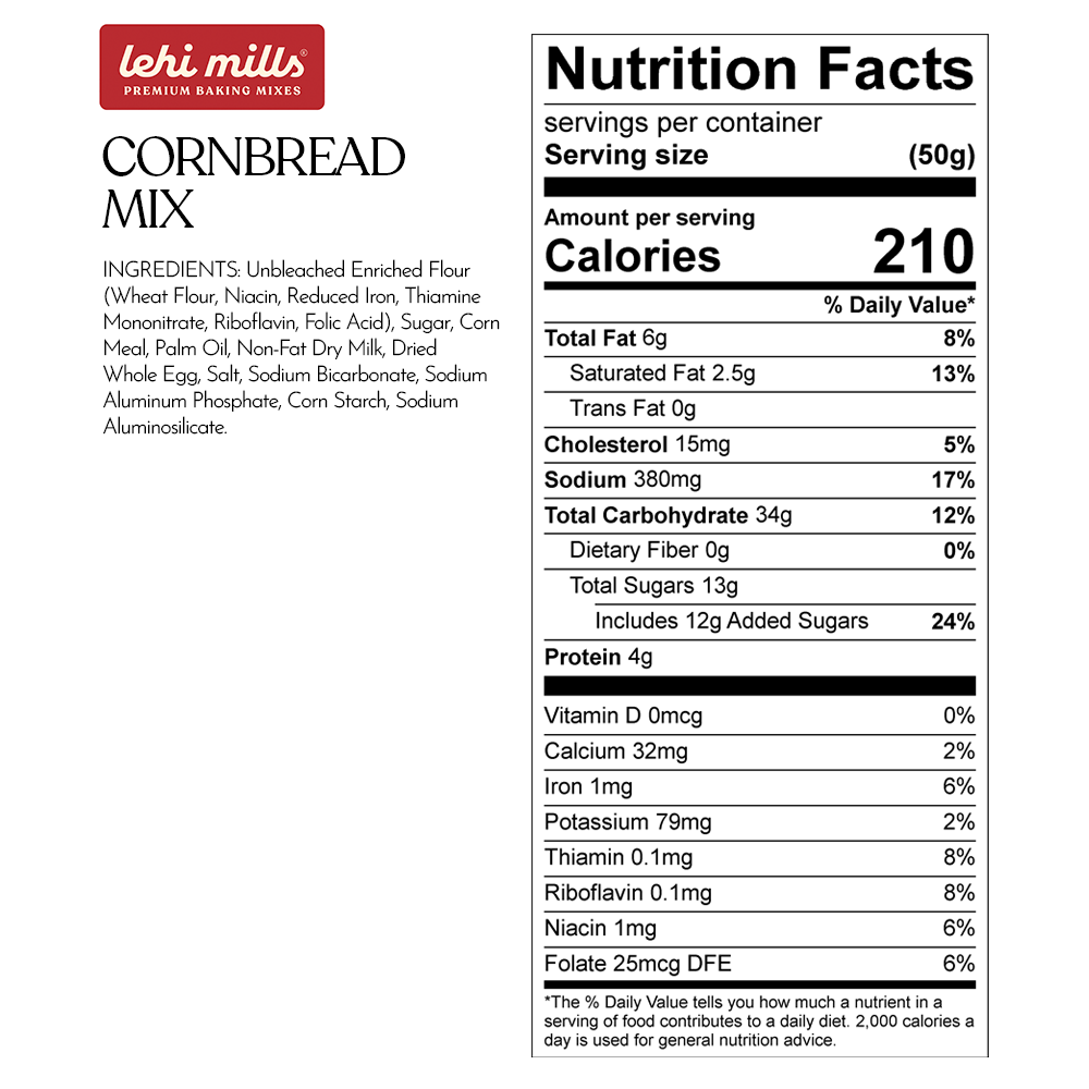 Homestyle Cornbread & Muffin Mix