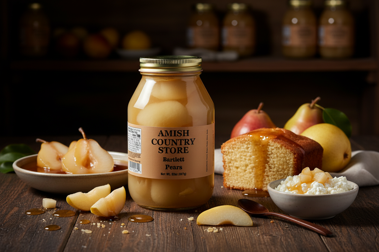 Bartlett Pears | Old-Fashioned Country Pantry Fruit | 32 oz