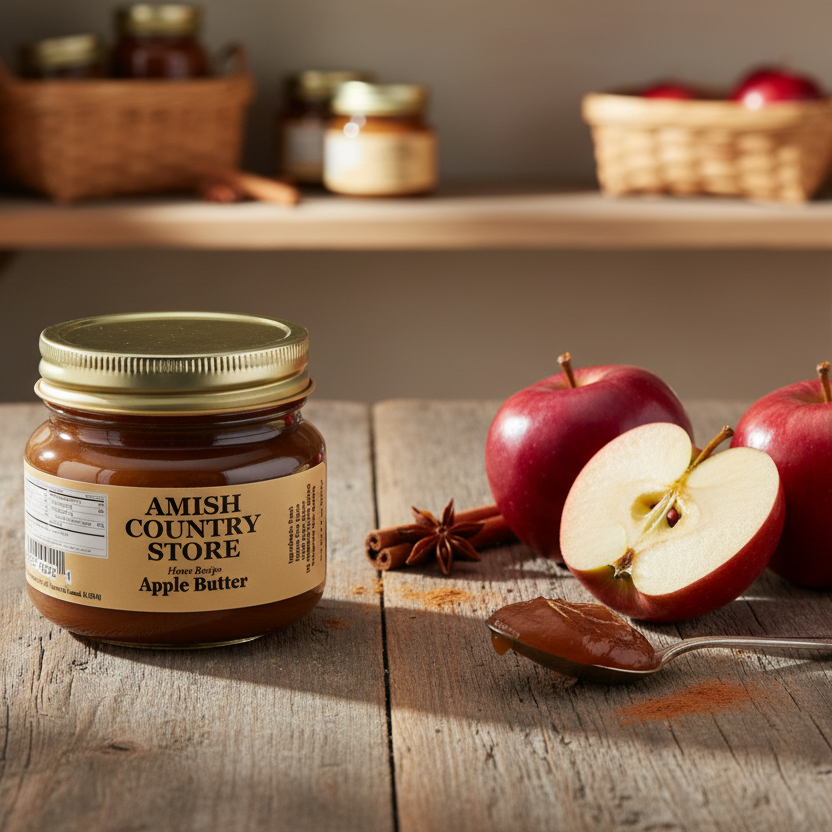 Home Recipe Apple Butter (9.5 oz) | Amish Country Store