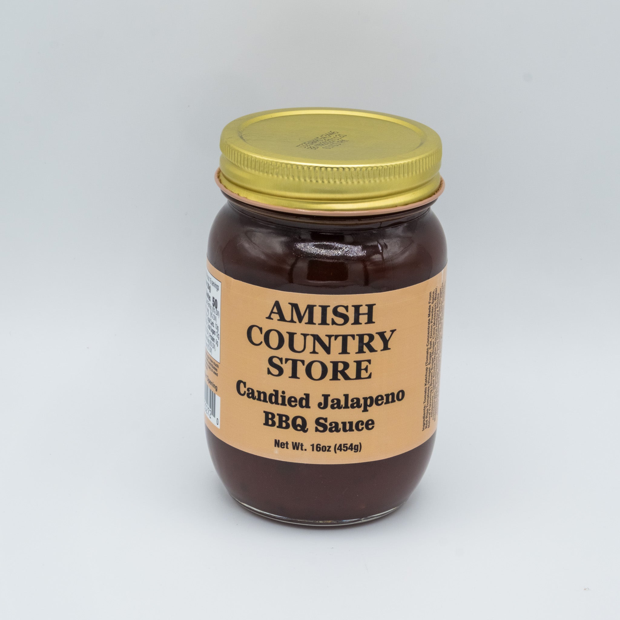 Candied Jalapeño BBQ Sauce | Sweet Heat Barbecue Glaze | 16 oz